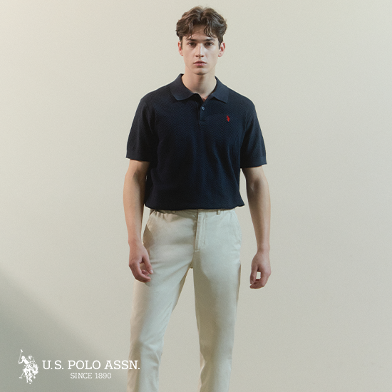 [가격인하] [U.S POLO ASSN.] 26SS 프레시 코튼팬츠 2종 남성 2