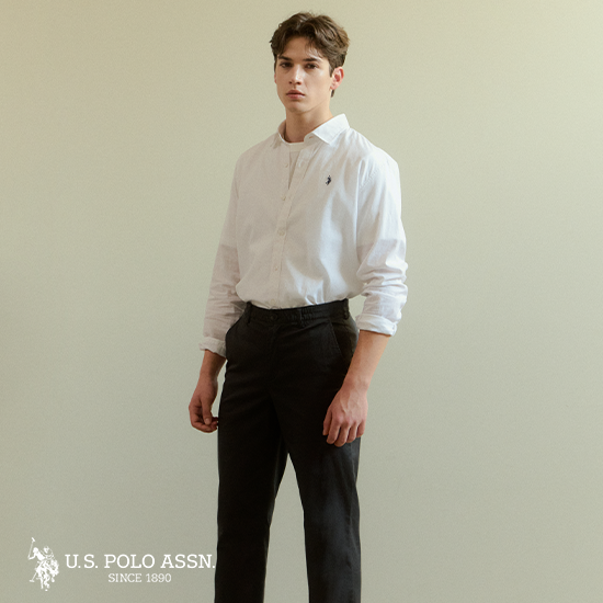 [가격인하] [U.S POLO ASSN.] 26SS 프레시 코튼팬츠 2종 남성 3