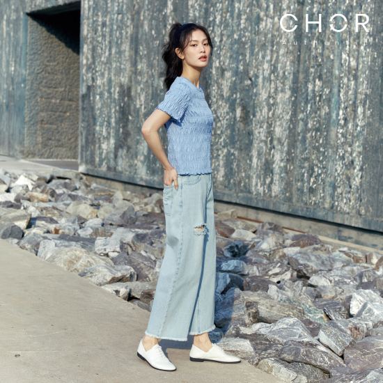 코어 어센틱 26SS 데미지 로우컷 데님 [런칭 가격 69,900원] 3
