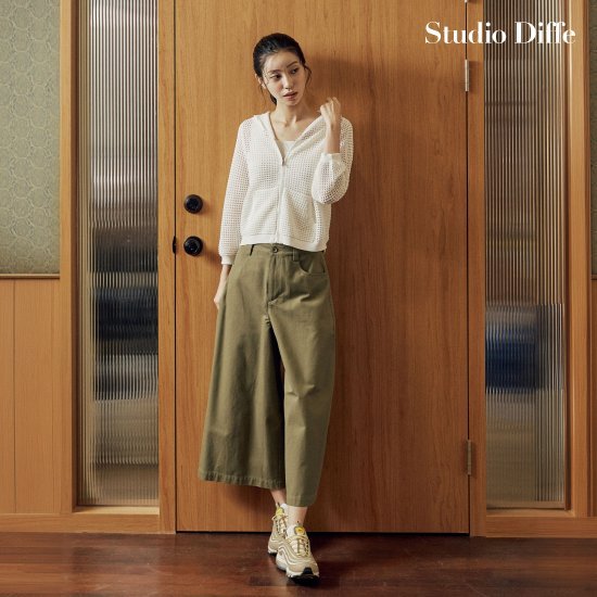 스튜디오디페 26SS 벌룬 큐롯 팬츠 2종 3