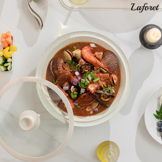 NEW 라포레 플레이팅팬 딥플레이트 3
