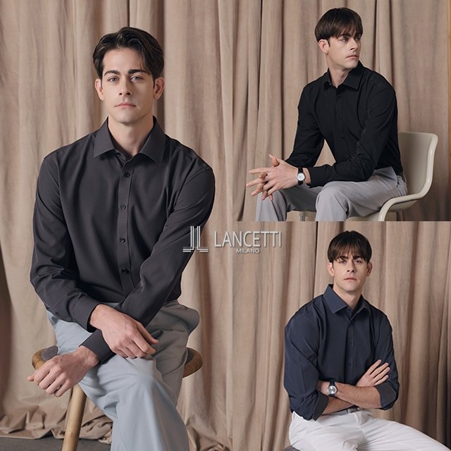 란체티 26 남성 우븐 셔츠 3종