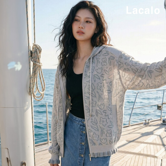 [Lacalo] 라칼로 26 자가드 집업재킷 4