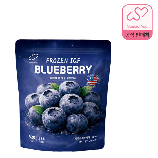 [방송에서만] 스페셜유 냉동 블루베리 10팩 + 냉동 애플망고 2팩 3