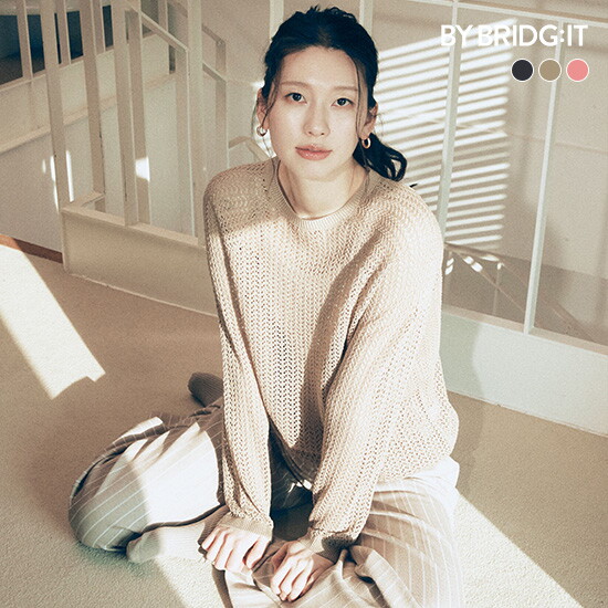 ○(런칭가 69,900원) 26SS 크로셰 풀오버+슬리브리스 6종