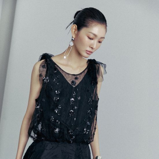 르네크루 26SS NEW컬러 시퀸 뷔스티에[런칭 가격 89,900원] 2