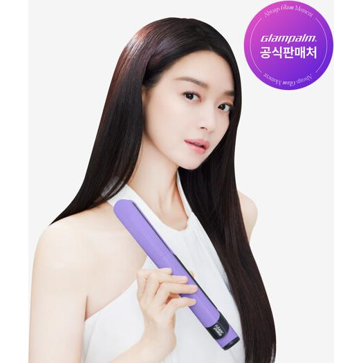[TV상품][GP201TPP] 글램뮤즈 터치 플랫 (글램퍼플) 판고데기 미용실 매직기