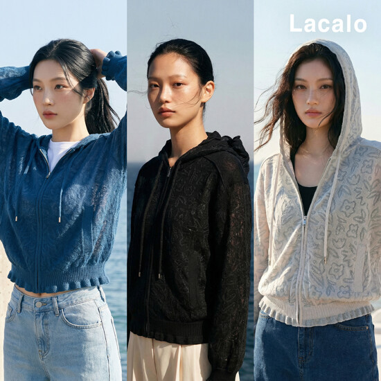 [Lacalo] 라칼로 26 자가드 집업재킷