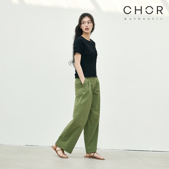코어 어센틱 26SS 나일론 투턱 트라우저 [런칭 가격 59,900원] 3
