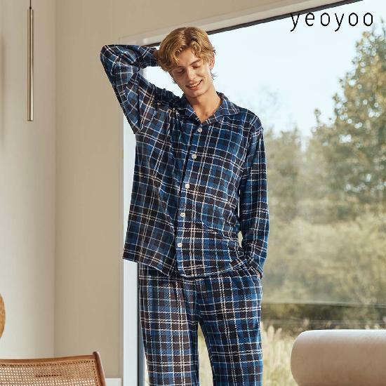 [삼성카드5%할인]여유(yeoyoo) 울트라극세사 파자마 2세트(남성) 2