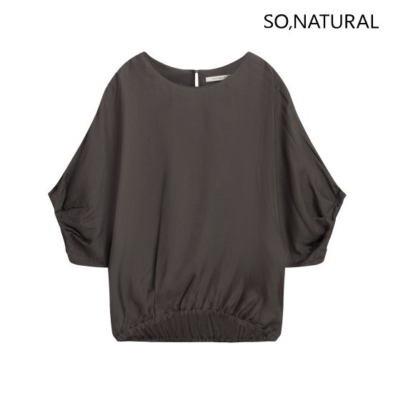 쏘내추럴 26SS Naia 아세테이트 100 블라우스 2종 [런칭 가격 79,900원] 4