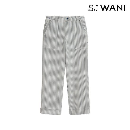 SJ와니 26SS UV컷 스트라이프 크롭 팬츠 1종 (골프) [런칭 가격 89,900원] 4