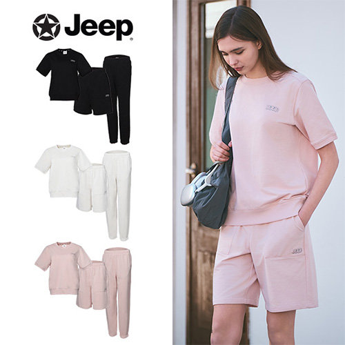 [방송에서만][JEEP]85주년 리미티드 에센셜 여성 셋업 3종