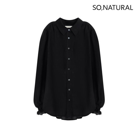 쏘내추럴 26SS 라미 페더 블라우스 3