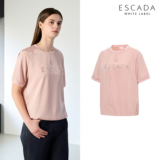 ESCADA 26SS 여성 샤이닝 반팔티셔츠 1종 4