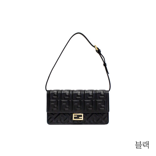 펜디 FF로고 바게트백