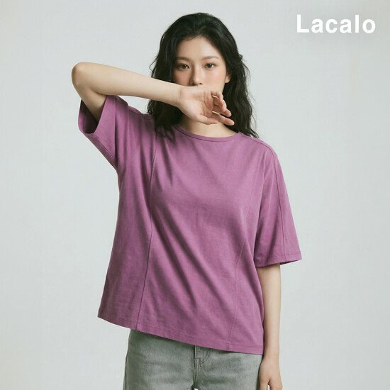 [Lacalo] 라칼로 26SS 피그먼트 면100%티셔츠 3종 4