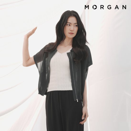 모르간 26SS 돌먼 니트 점퍼 [런칭 가격 59,900원]