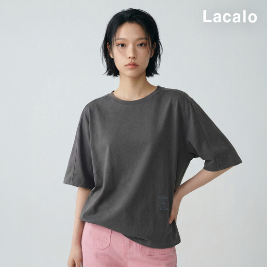 [Lacalo] 라칼로 26SS 피그먼트 면100%티셔츠 3종 2