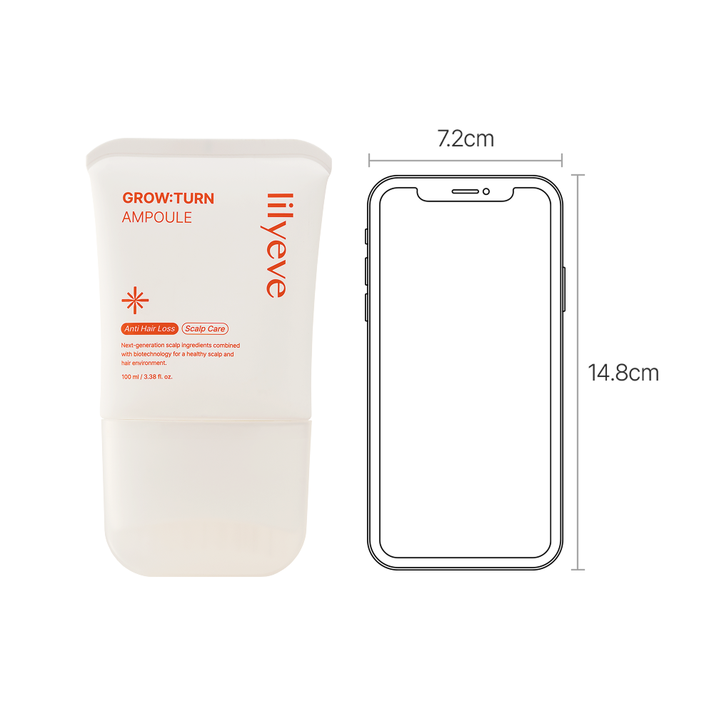 그로우턴 엑소좀 앰플 탈모 진정 두피 영양제 100ml 3