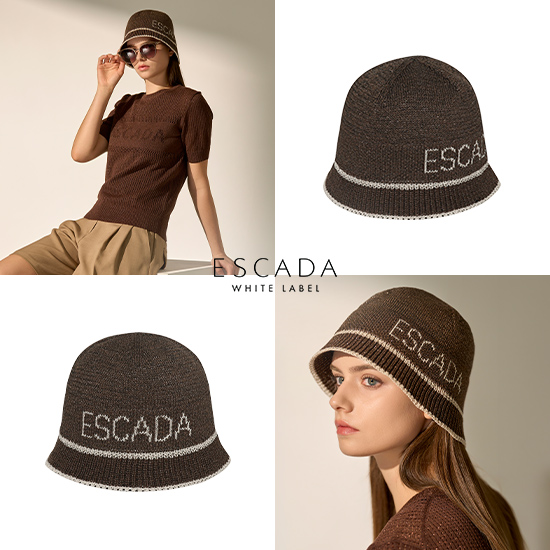 [상시가 129,000원] ESCADA 26SS 썸머 니팅햇 2