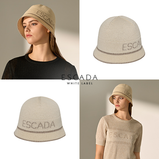 [상시가 129,000원] ESCADA 26SS 썸머 니팅햇 3