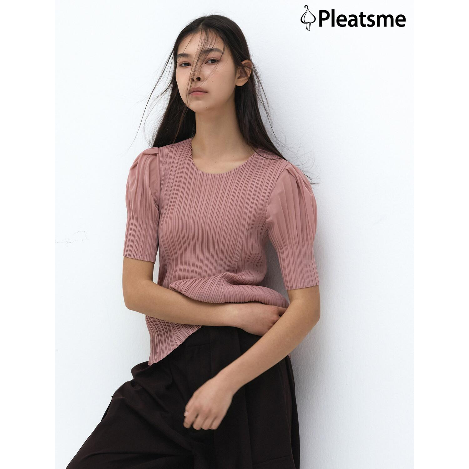 26SS 플리츠 웨이브 퍼프 블라우스 2종 3