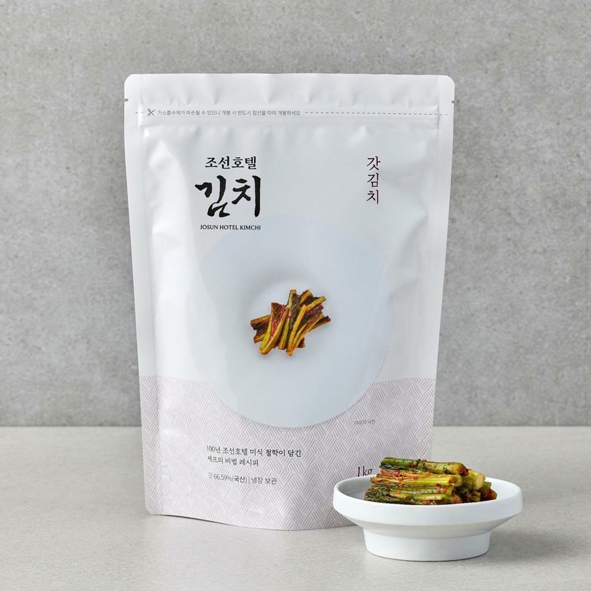 [삼성카드5%할인]조선호텔 갓김치 1kg