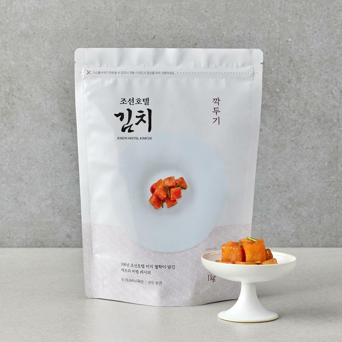 [삼성카드5%할인]조선호텔 깍두기 1kg