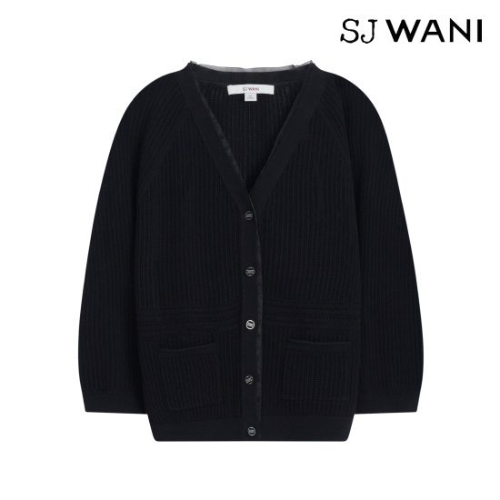 SJ와니 26SS 크로셰 하프 니트 가디건 1종 [런칭 가격 89,900원] 4