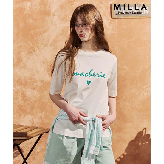 [Milla] 밀라 26SS 여성 오가닉코튼 티셔츠 5종 2