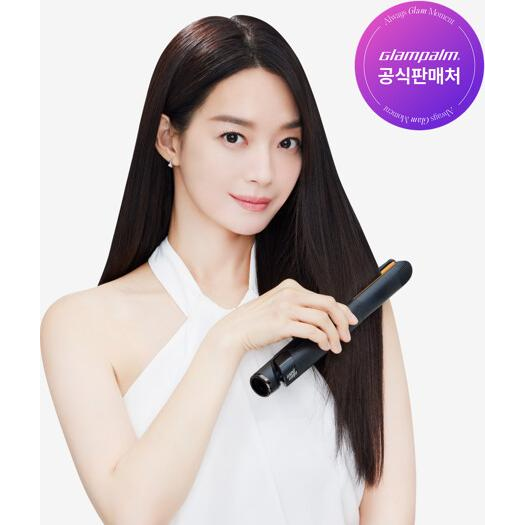 [TV상품][GP201TBK] 글램뮤즈 터치 플랫 (오리지널블랙) 판고데기 미용실 매직기
