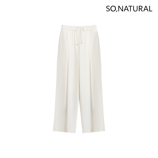 쏘내추럴 26SS 프렌치 린넨 와이드 팬츠 2종 [런칭 가격 79,900원] 4