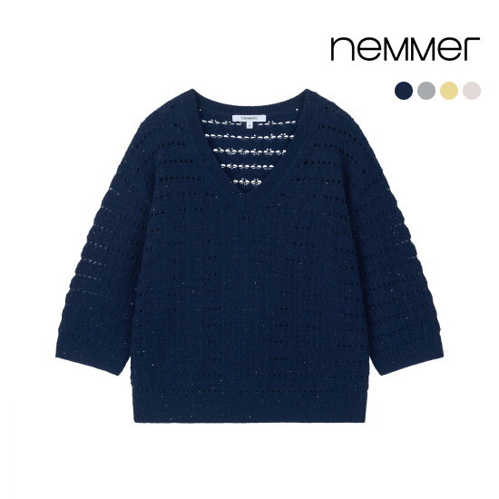 [상시가 119,000원] 26SS 스프링 캐시미어울 스카시 니트 (+ 슬리브리스 이너)