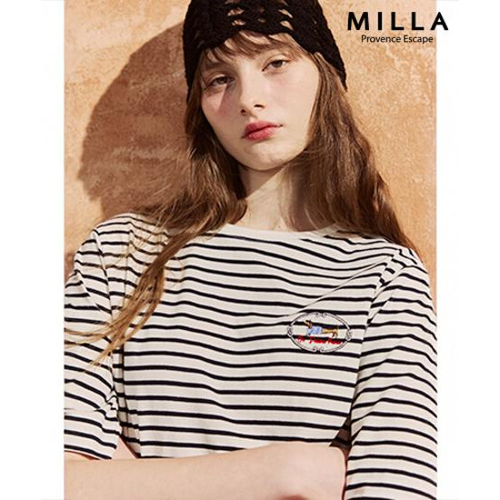[Milla] 밀라 26SS 여성 오가닉코튼 티셔츠 5종 4