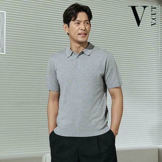 [삼성카드5%할인]브이컷 26SS NEW 남성 린넨 카라니트 4종 3