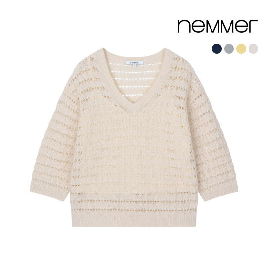 [상시가 119,000원] 26SS 스프링 캐시미어울 스카시 니트 (+ 슬리브리스 이너) 3