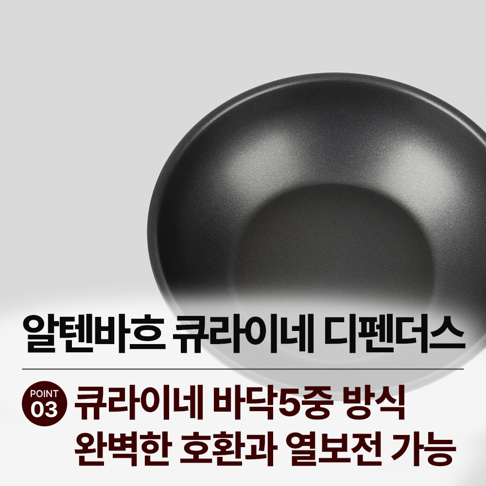 [CJ특별가] 디펜더스 프라이팬(24커버) 인덕션 스텐후라이팬 24웍 전용뚜껑 4