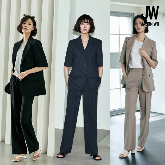 제이슨우 26SS Arlen 썸머 브리즈 링클프리 하프슬리브 셋업 _ 재킷+팬츠 (3 COLORS) [런칭 가격 99,900원] 4