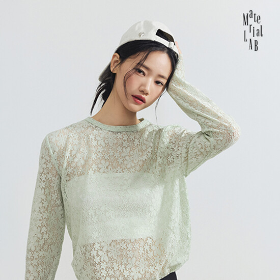 머티리얼랩 26SS 피그먼트 아플리케 볼캡 4
