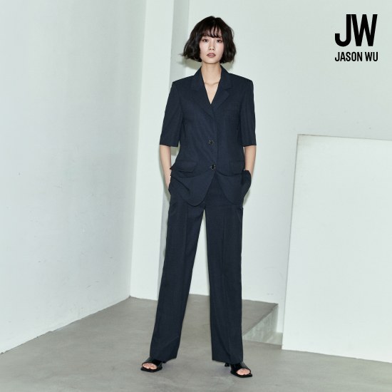 제이슨우 26SS Arlen 썸머 브리즈 링클프리 하프슬리브 셋업 _ 재킷+팬츠 (3 COLORS) [런칭 가격 99,900원] 2
