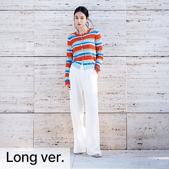 [최초가84,900/동가게단독]26SS 린넨블렌디드 초경량 투턱 D 데님 long(+5cm) 3
