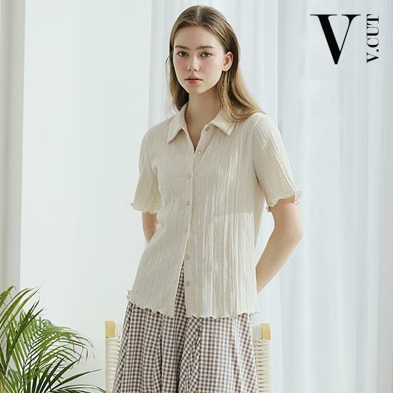 [삼성카드5%할인][런칭가59,900원→2만원↓] 브이컷 26SS 썸머 크링클 셔츠 3종 2