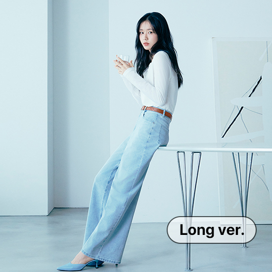 [최초가94,900원]26SS 마스터핏 에어리 쿨스판데님 2종 long (+5cm) 2