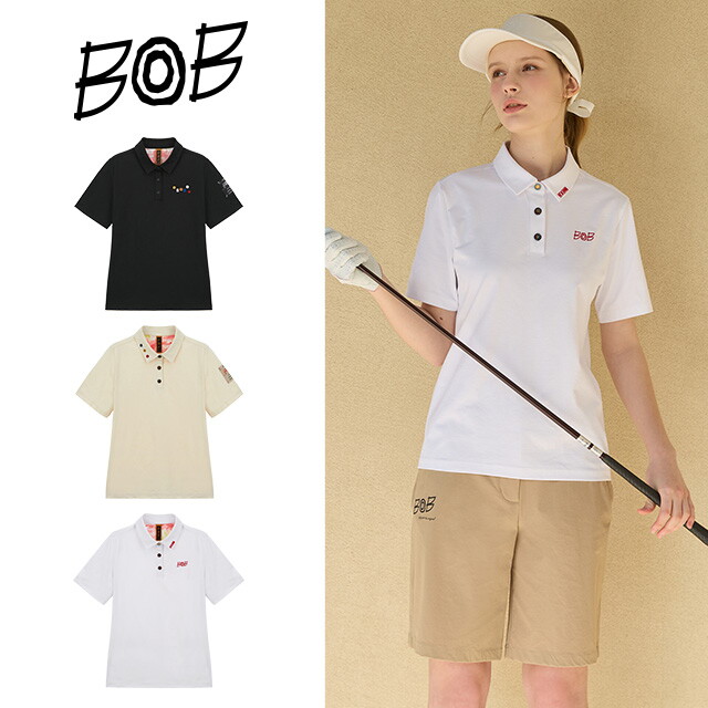 ○ BOB 26SS 여성 반팔 카라티셔츠 3종