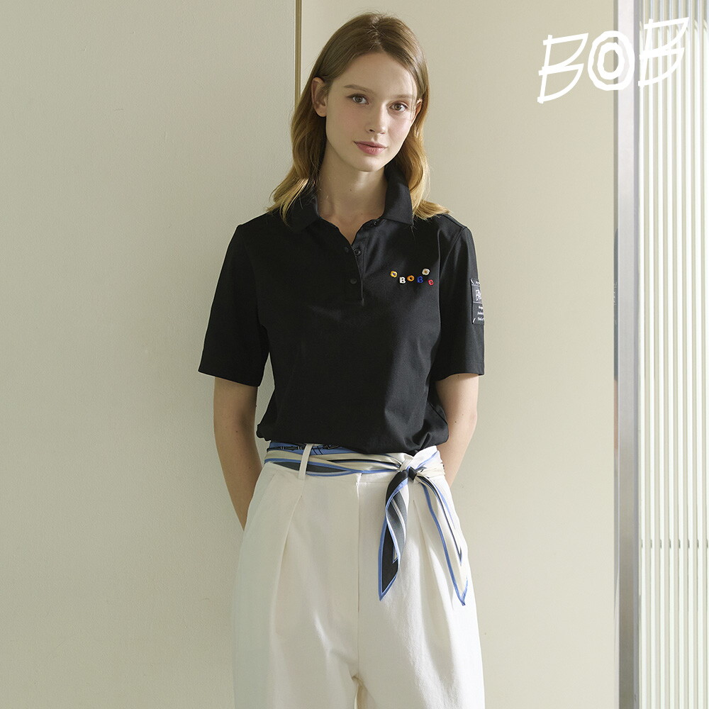 ○ BOB 26SS 여성 반팔 카라티셔츠 3종 3