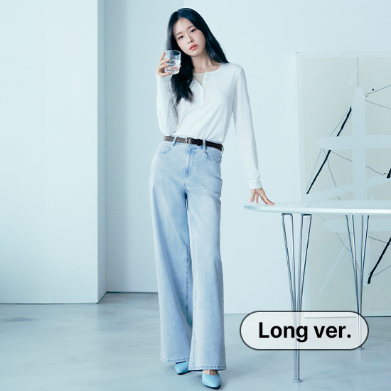 [최초가94,900원]26SS 마스터핏 에어리 쿨스판데님 2종 long (+5cm) 3