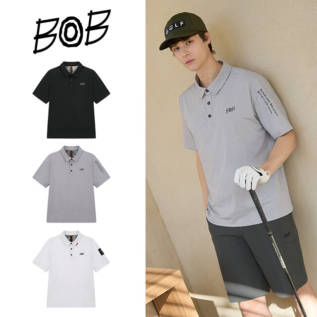 ○ BOB 26SS 남성 반팔 카라티셔츠 3종