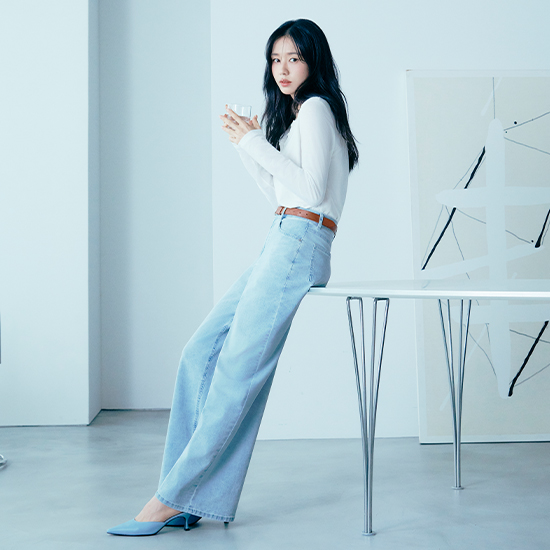 [최초가89,900원]26SS 마스터핏 에어리 쿨스판데님 2종 3