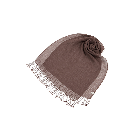 [최초가69,900원] 26SS 프렌치린넨100 네트 스카프 4